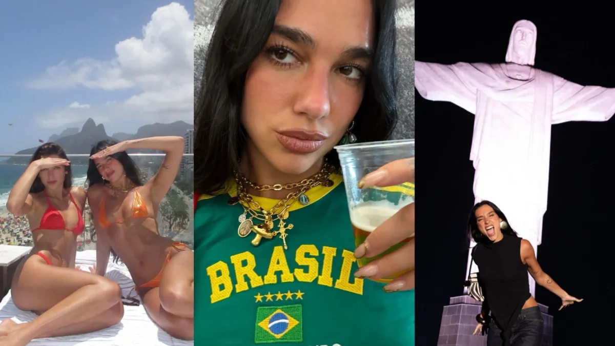 Samba-churrasquinho-e-praia-saiba-como-foi-a-semana-de-Dua-Lipa-no-Brasil